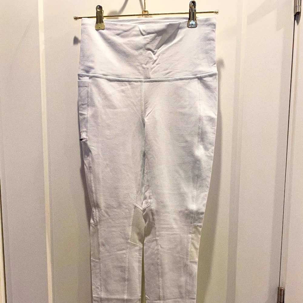 Lole Burst High Waist Ankle Legging - White